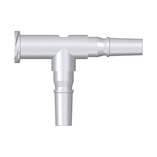 Luer T-Shaped Coupling Piece (Female/Male/Male)