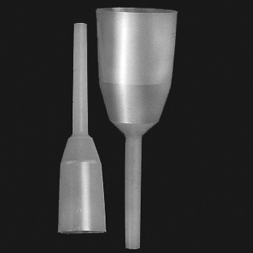 Funnel made of LDPE - cylinder-shaped