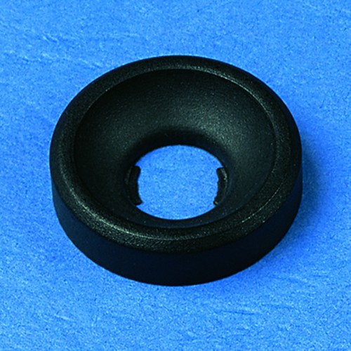 Metric Finishing Washer made of PA for Countersunk Head Screws - rectangular cross-section and retaining lips