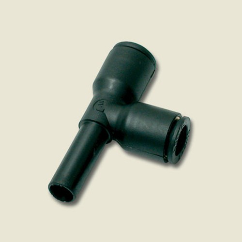 T-Shaped Plug-In Connector with Coupling Pipe - asymmetrical