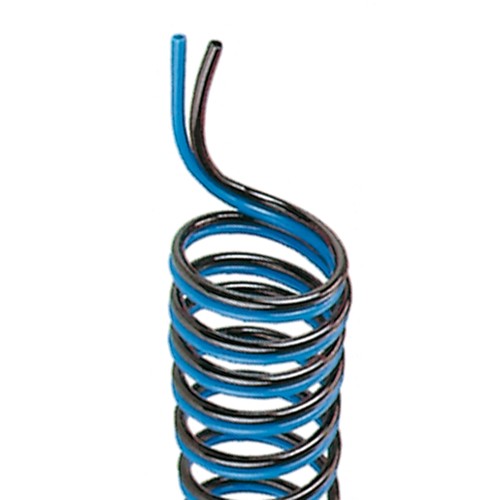 PUR-Spiral-Doppellumen-Chemieschlauch