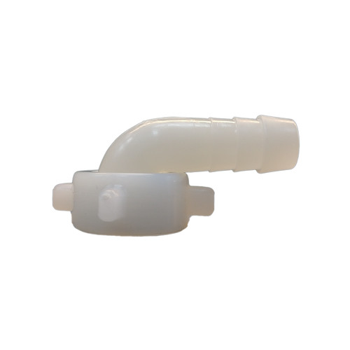 Elbow Barb Connector with Female Thread made of HDPE