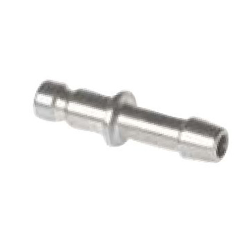 Schnellverschluss-Stecker aus Edelstahl, NW 2,7 mm - einseitig absperrend