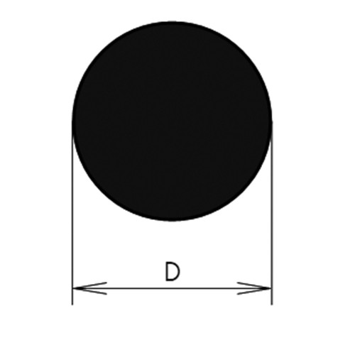 High-Chem Round Cord made of EPDM/PP - technical