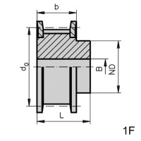 T5 Timing-Riemenscheibe 14 Zähne – 16 Mm Breite, Aluminium, Doppelter Flansch (Bohrung Wählbar)