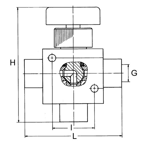 High-Quality Multiway Ball Cock made of PP, PVDF or PFA - injection-molded