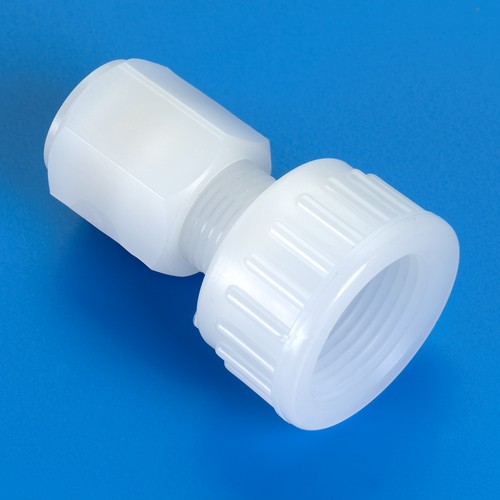 Pipe Connector made of PP, PVDF or PFA - loose cap nut DIN 8063