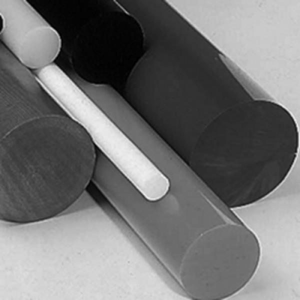 PVC Rundstab Grau – Durchmesser 10 Mm, Länge 200 Mm, PVC-U Hartkunststoff Zum Zuschnitt